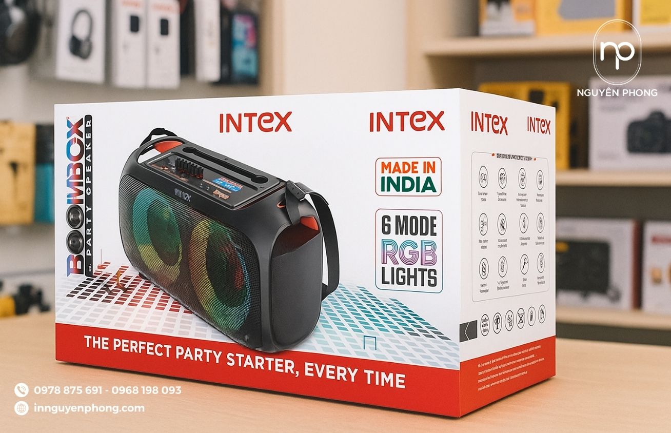 Logo chữ trên thùng carton